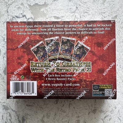 retro pack 2 booster box Yu-Gi-Oh! Trading Card Games Retro Pack 2 Unlimited Box