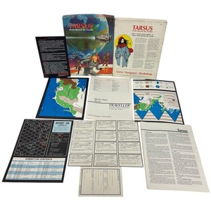 EM329) Tarsus World Beyond the Frontier GDW #252 Traveller Adventure Module 1983