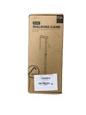 New~REHAND Walking Cane with All-Terrain Quad Base- Steady, Foldable, Adjustable