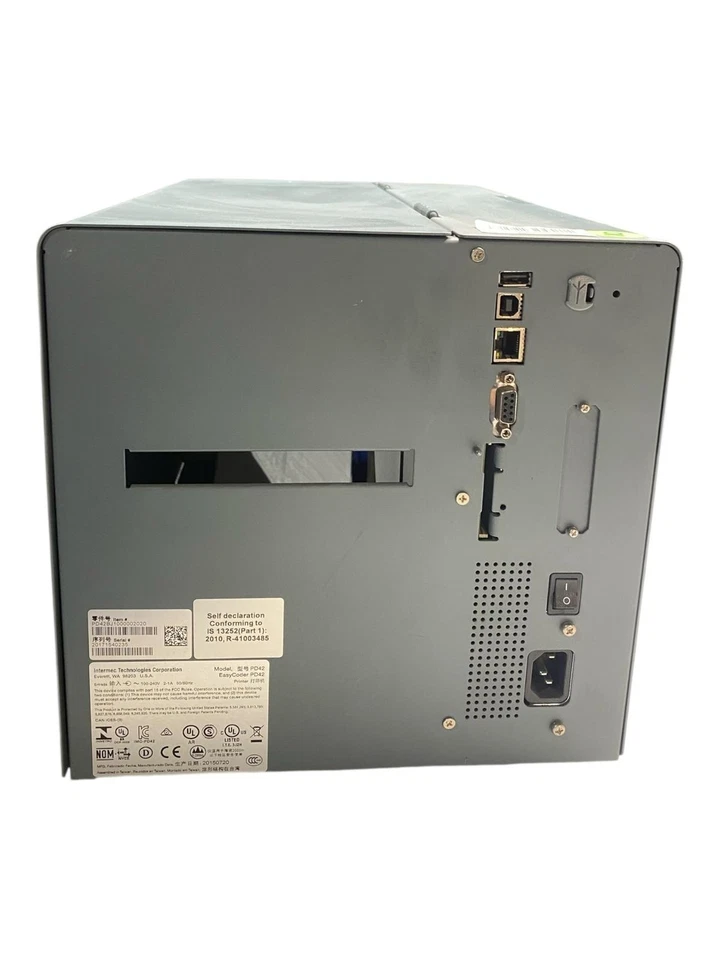INTERMEC EASYCODER PD42 Thermal Label Printer PD42BJ1000002020 - Image 2 of 4