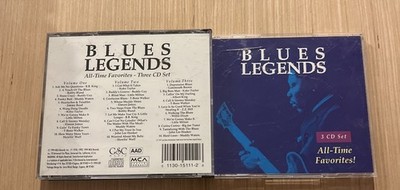 Blues Legends All-Time Favorites CD 3-Discs Various Artists MCA
