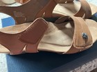 ROCKPORT ~ Pretty Leather Sandals - Women’s Size 9 -  Low Wedge w Adj Straps — photo 6