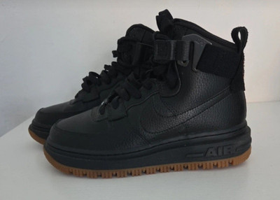 Nike Air Force 1 High Utility 2.0 Sneaker Herren Schwarz Leder EU 36 DC3584-001