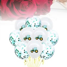  10 Pezzi Palloncino Compleanno Accessori Festa Per Costruzione Decorazioni Compleanno