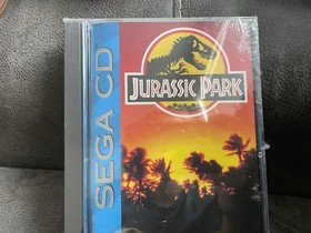 1993 Jurassic Park Sega Cd Video Game New Sealed FREE SHIPPING