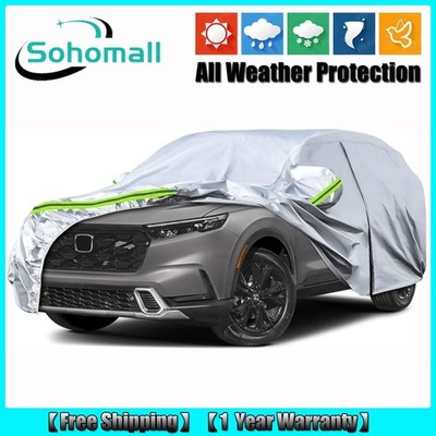 For Tesla Y Full Car Cover 6-Layer Outdoor Dust Snow Sun All Weather Protection