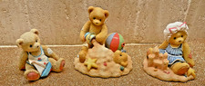 VTG Set Of 3 Cherished Teddies Jim Joey Sandy Arthur August Enesco