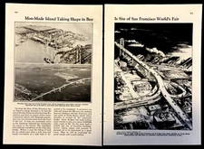 “Man-Made Island is Site of the San Francisco World’s Fair” 1936 graphic article