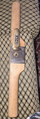 EMIR 404 Woodworking Tool Spokeshave Type Handles Adjustable Fence England 
