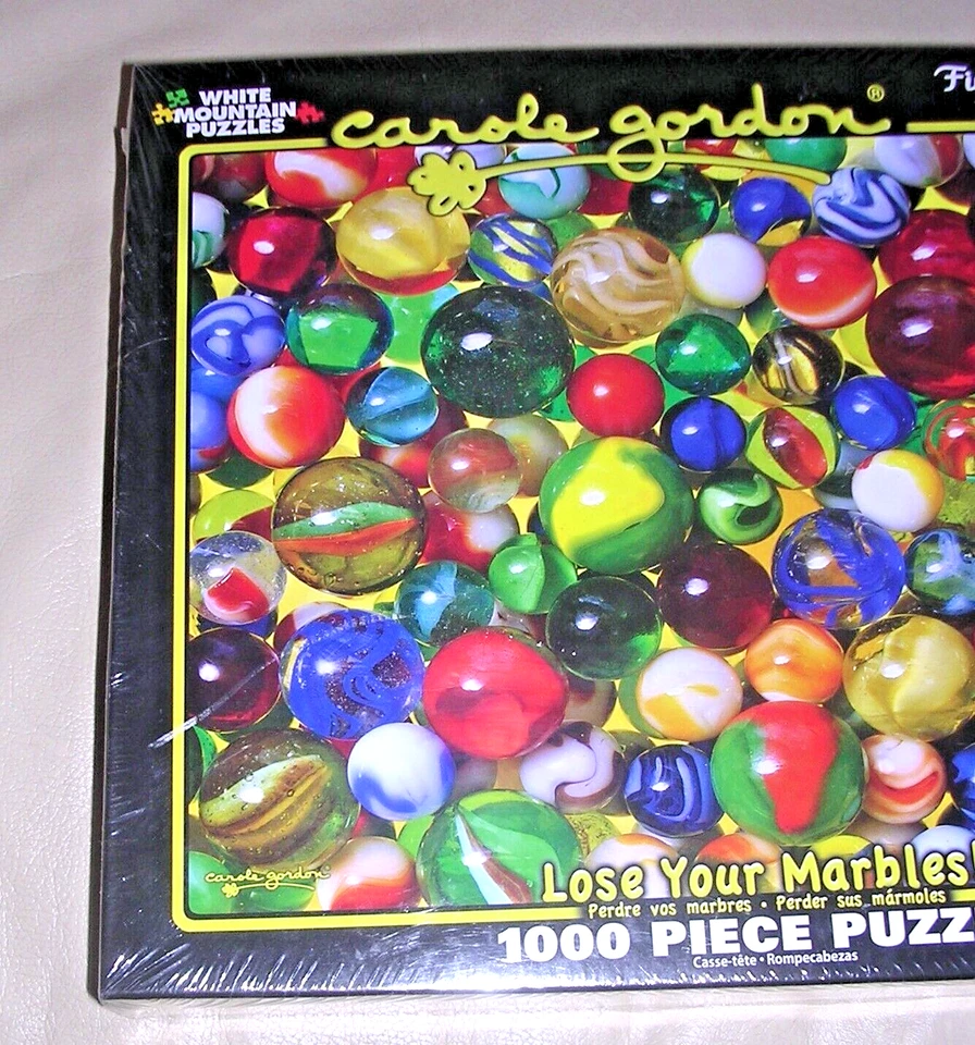 НОВЫЙ 2012 Не теряйте свои шарики! Carole Gordon 1000 шт. головоломка стеклянная игра развлечение - Изображение 2 из 4