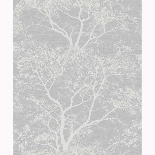 Whispering Trees Glitzer Tapete Grau/Silber - Holden 65401 Sparkle-image
