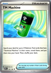 TM Machine 181/182 Destined Rivals Uncommon Trainer-Item