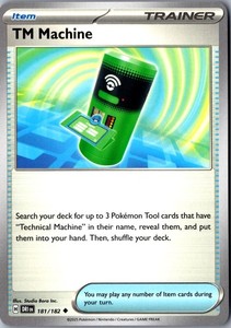 TM Machine 181/182 Destined Rivals Uncommon Trainer-Item