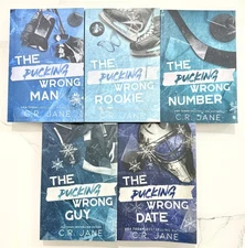 The Pucking Wrong Number/Guy/Date/Man/rookie 5 Books Set by C R Jane (Paperback)