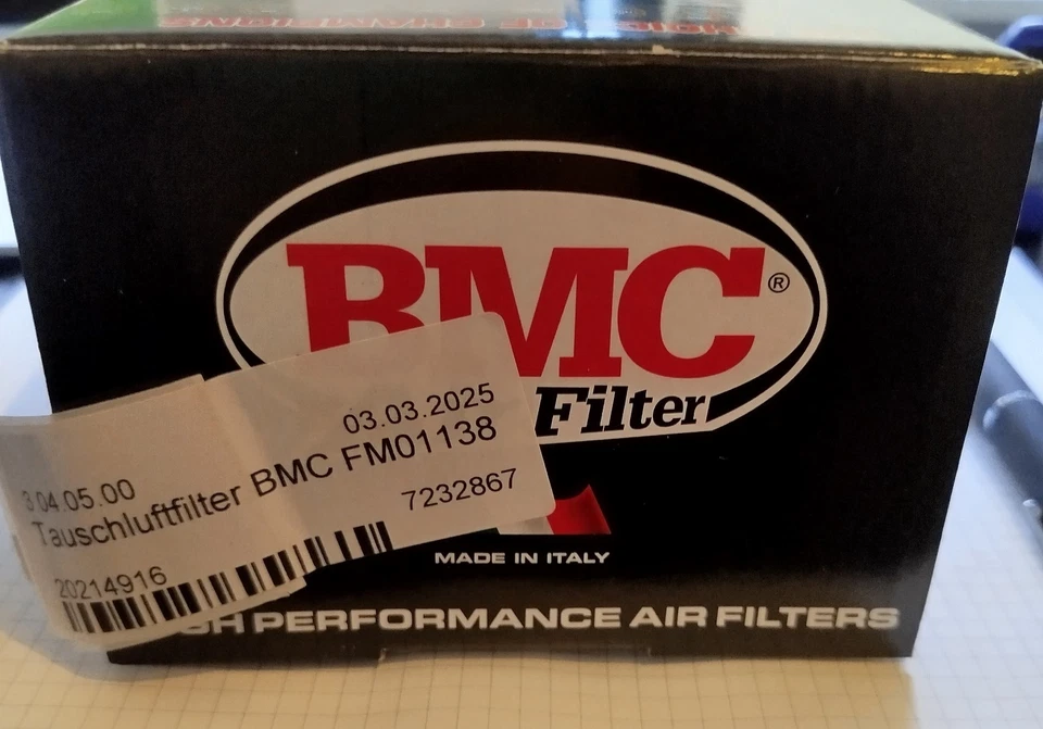 BMC Sportluftfilter FM01138 für Royal Enfield Classic 350 - Bild 2 von 4