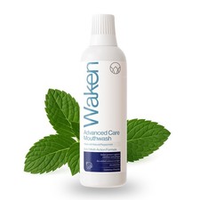 Waken Advanced Care Mouthwash Alcohol Free with Natural Peppermint 6 in 1
