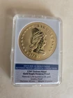 AMERICAN MINT COIN 1797 LIBERTY TURBAN HEAD EAGLE COPY 24k GOLD LAYER