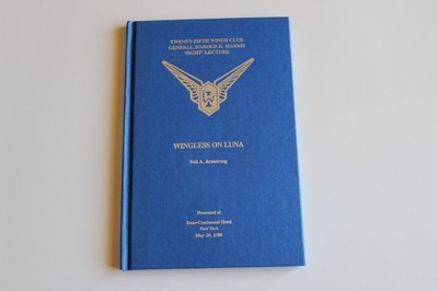Wingless On Luna Neil A. Armstrong Inter-Continental Hotel, NY, May 20, 1988 HB