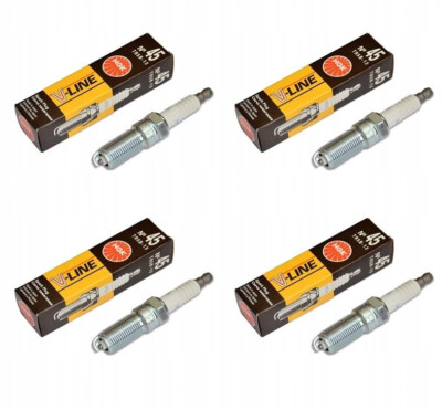 4x Zündkerzen V-Line von NGK passt für Volvo C30 1.6 74kW Bj. 2006-2010