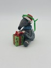 Danbury Mint Baby Animal Anteater Christmas Ornament Glitter Embellish Excellent