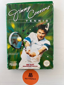 Jimmy Connors Tennis  Nintendo Nes Game PAL A UK Version Boxed With Manual CIB