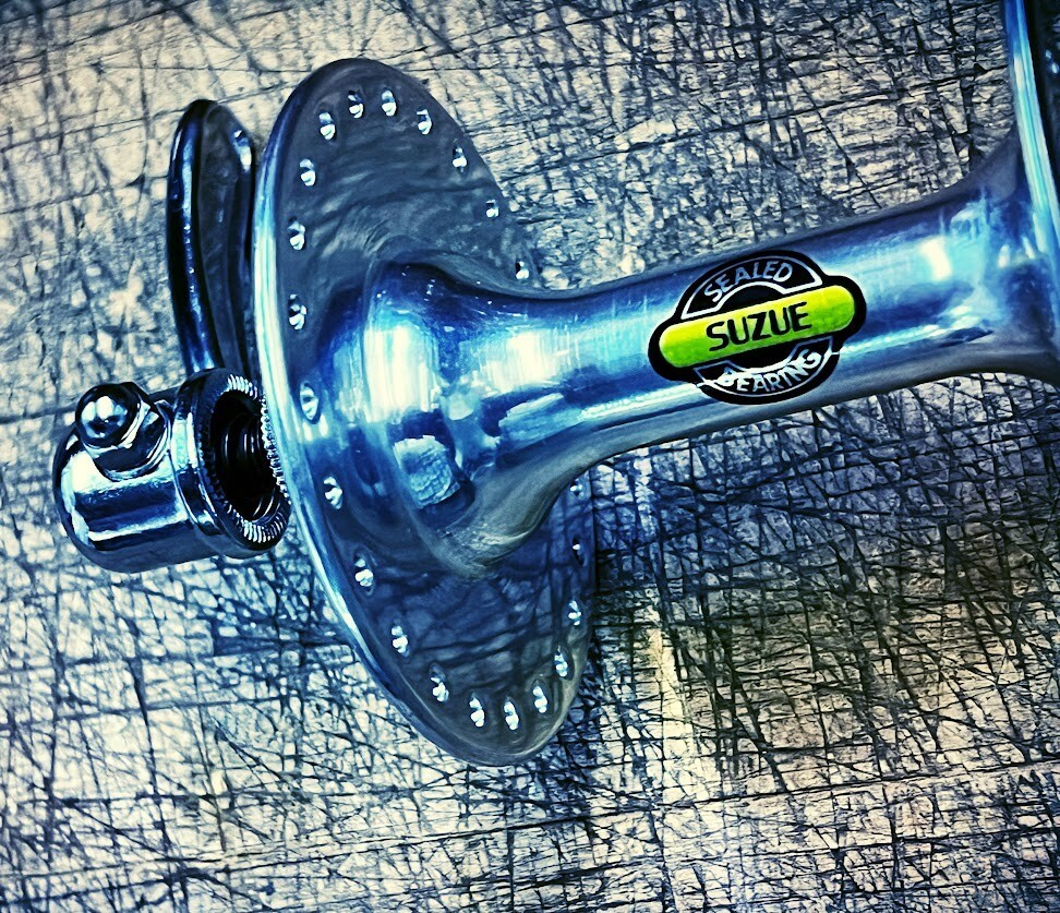 SUZUE 9J Front Hub 48 hole high flange sealed bmx Road NOS