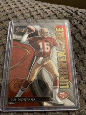 2020 Panini Select Football Joe Montana Unbreakable Insert #U7 49ERS
