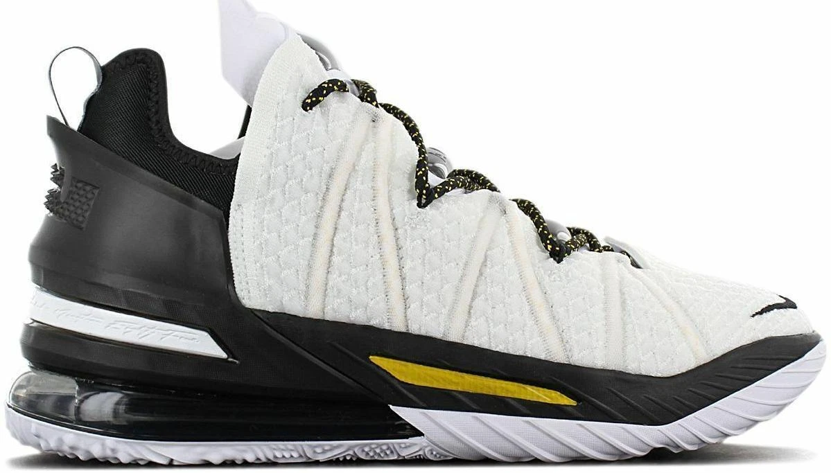 Preços baixos em Nike LeBron 18 EP Black White Gum | eBay