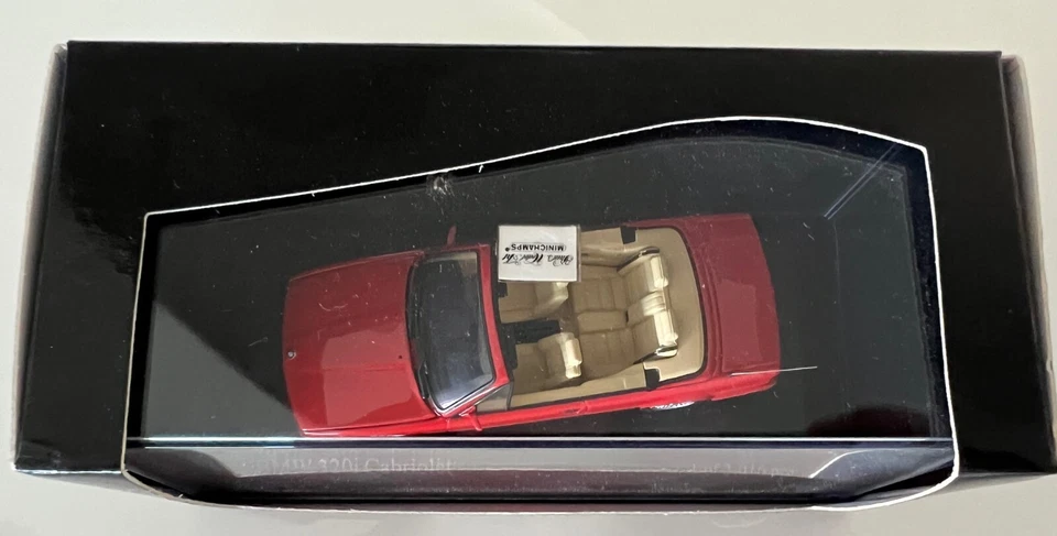 Minichamps BMW 320i Cabriolet , Limited Edition 1 of 2016 pcs, nuovo mai aperta - Immagine 3 di 4