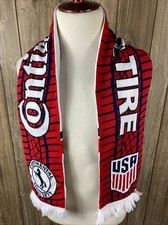 USA Continental Tire Red Navy Blue White Scarf 8  X 60  
