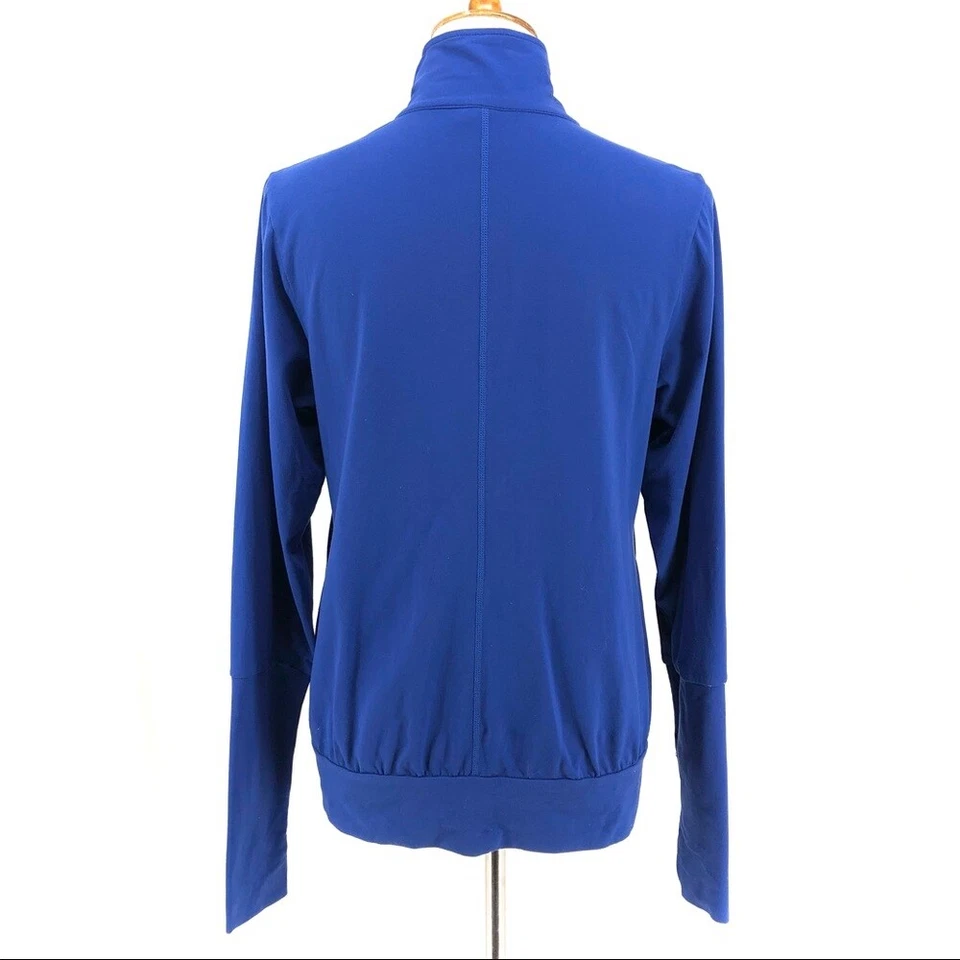 Lucy Cobalt Blue Full Zip Front Jacket sz L - Image 4 of 4
