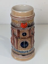 😺 German Beer Stein “Rothenburg o d.T.” Original Gerzit Gerz West Germany 
