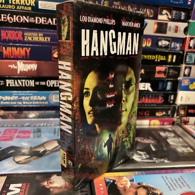 Hangman 2001 VHS Brand New Lou Diamond Phillips Madchen Amick