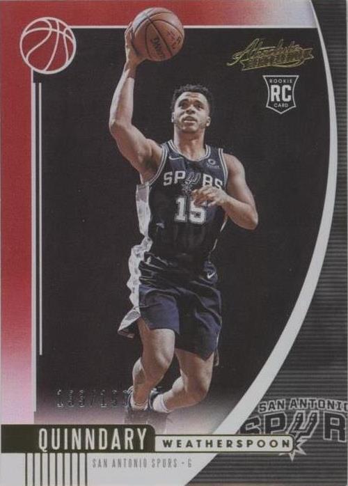 2019-20 Panini Absolute Memorabilia - Quinndary Weatherspoon #28 Red ...
