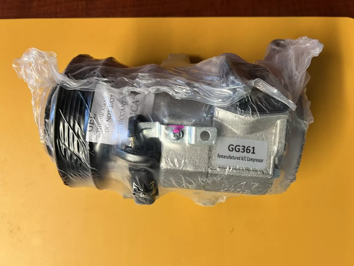 R Y Remanufactured A C Compressor And A C Clutch GG361 New