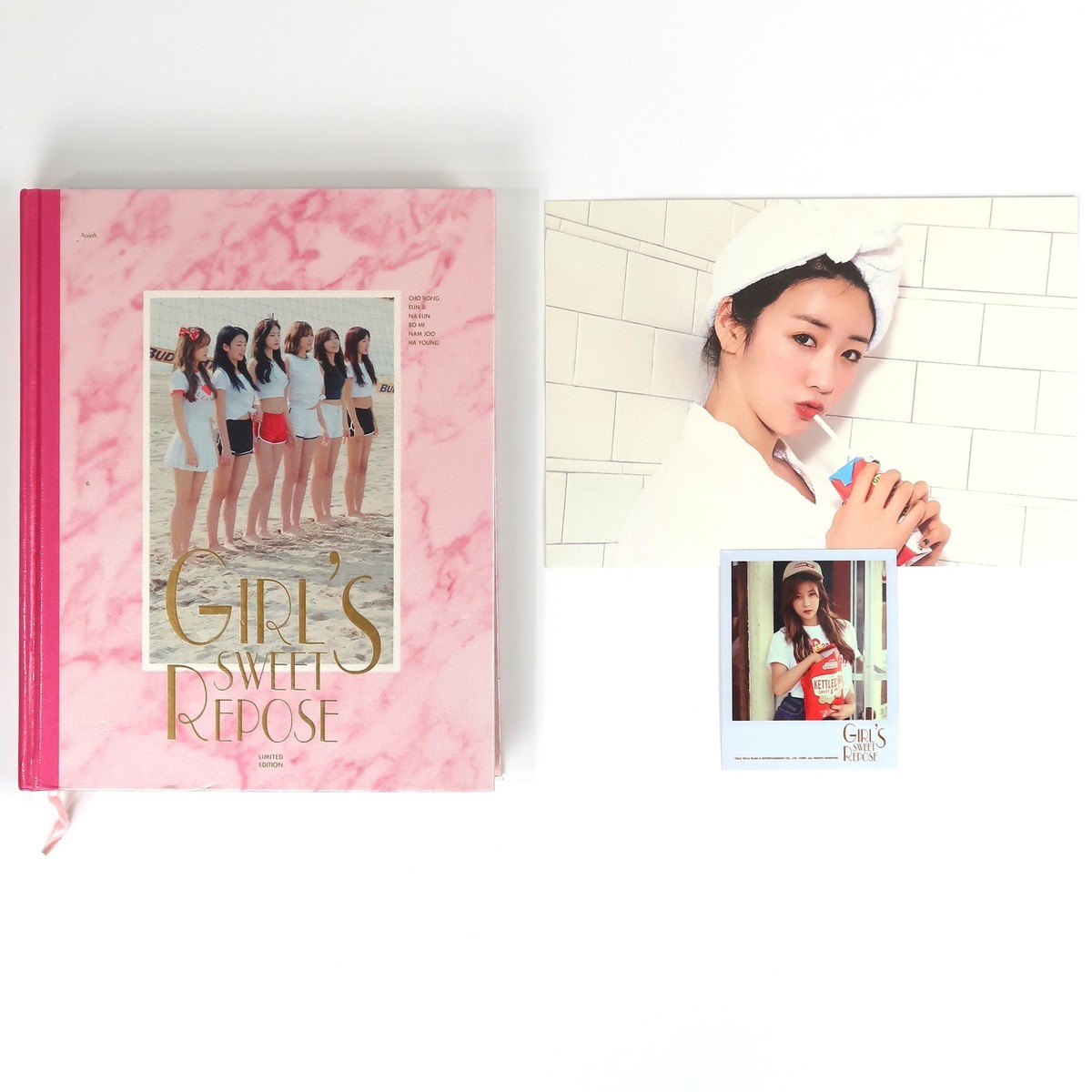 フォトブック - 少女達の甘い休息 (Girl's Sweet Repose) (フォトブック + DVD) (韓国版) lok26k6 Apink - Girl's Sweet Repose Limited Edition Photobook + DVD
