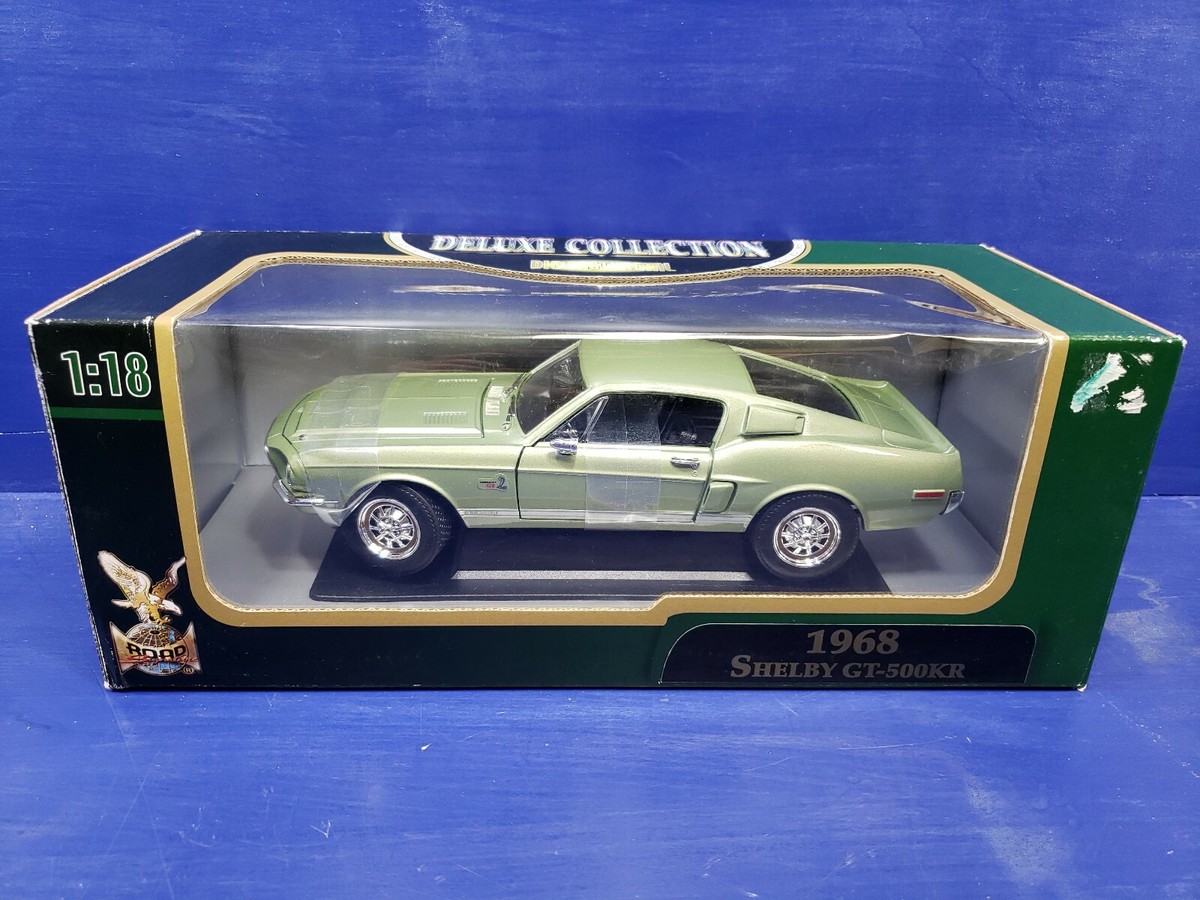 1968 Shelby GT-500KR 1:18 Die Cast Green By Road Signature | eBay