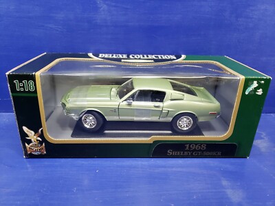 1968 Shelby GT-500KR 1:18 Die Cast Green By Road Signature | eBay