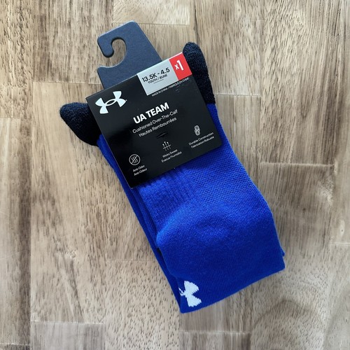 Under Armour UA Team OTC Socks Over the Calf Youth Size L Shoe Size 13.5 - 4Y - Picture 5 of 13