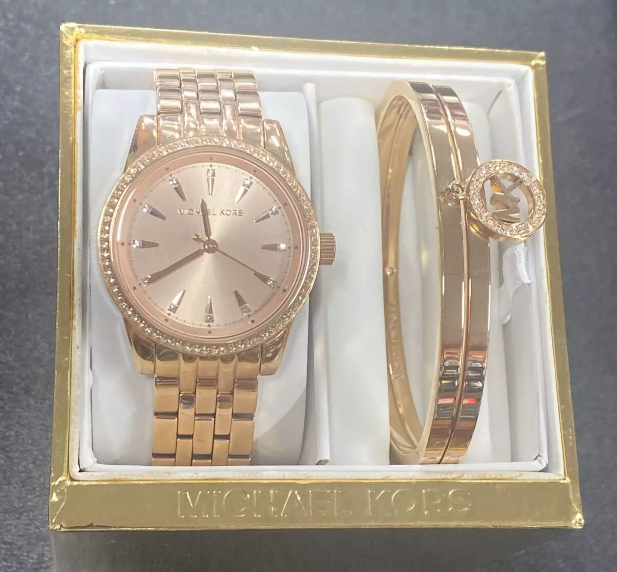 Michael kors watch best sale set