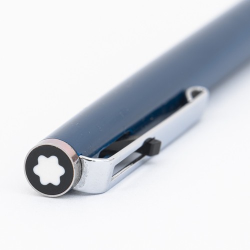 Vintage Montblanc Ballpix 780 Blau Kugelschreiber Klipmechanik - Bild 7 von 8