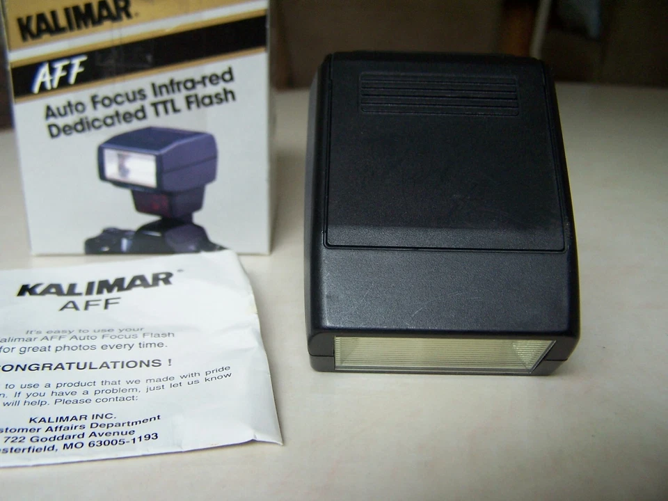 KALIMAR AFF Auto Focus Infra-red Dedicated TTL Thyristor Flash for Minolta AF - Image 2 of 4