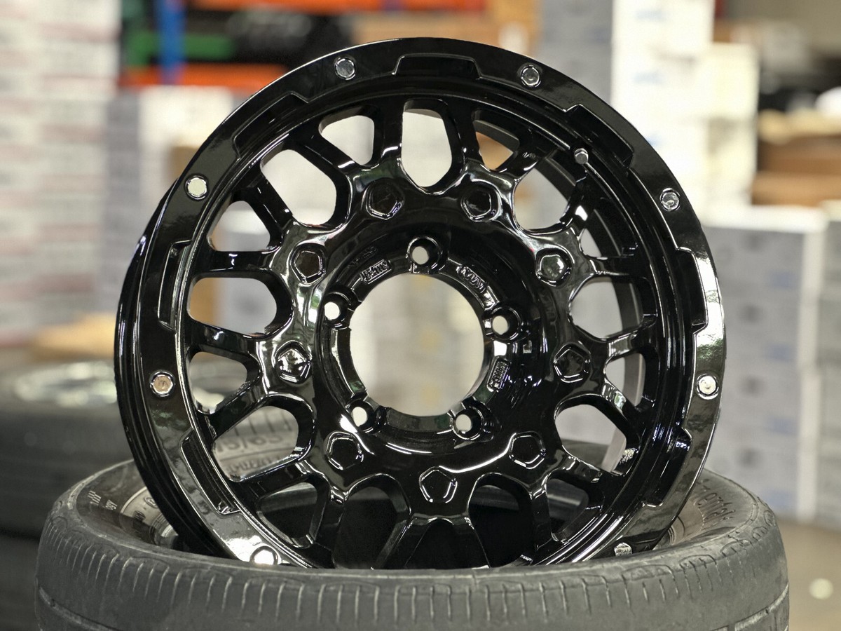 New 16x5.5J LEHRMEISTER MS9W (5 Wheel) 5x139.7 fit Jimny Vitara