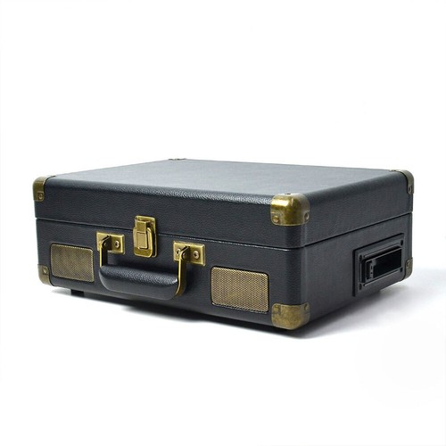 mbeat MB-TR166BLK Uptown Retro Turntable & Cassette Player w/Bluetooth Speaker - Picture 5 of 6