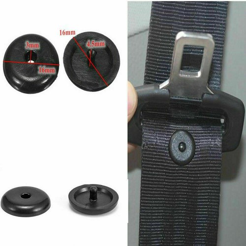 5 Pairs Universal Car Seat Belt Stopper Button Buckle Clips Auto Accessories - Picture 13 of 21
