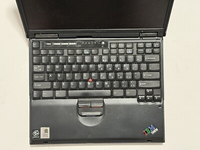 Vintage IBM ThinkPad T20 2647 Intel Pentium III 700MHz 128MB RAM