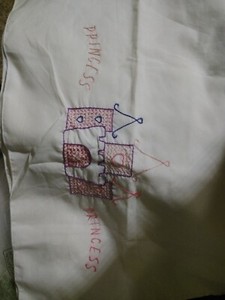  Finished Embroidery Standard Pillow Case