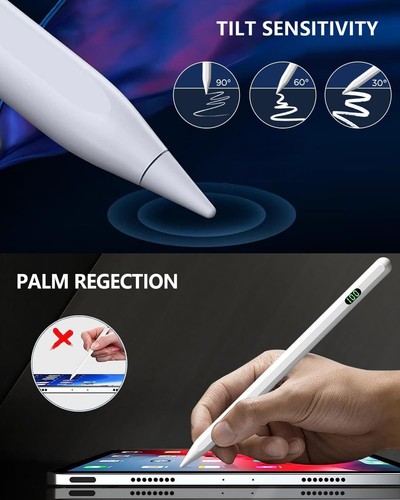 For Apple Stylus Pencil Pen iPad 10/9/8/7/6th Gen Air 5/4/3 iPad Pro 2018-2024 - Picture 7 of 13