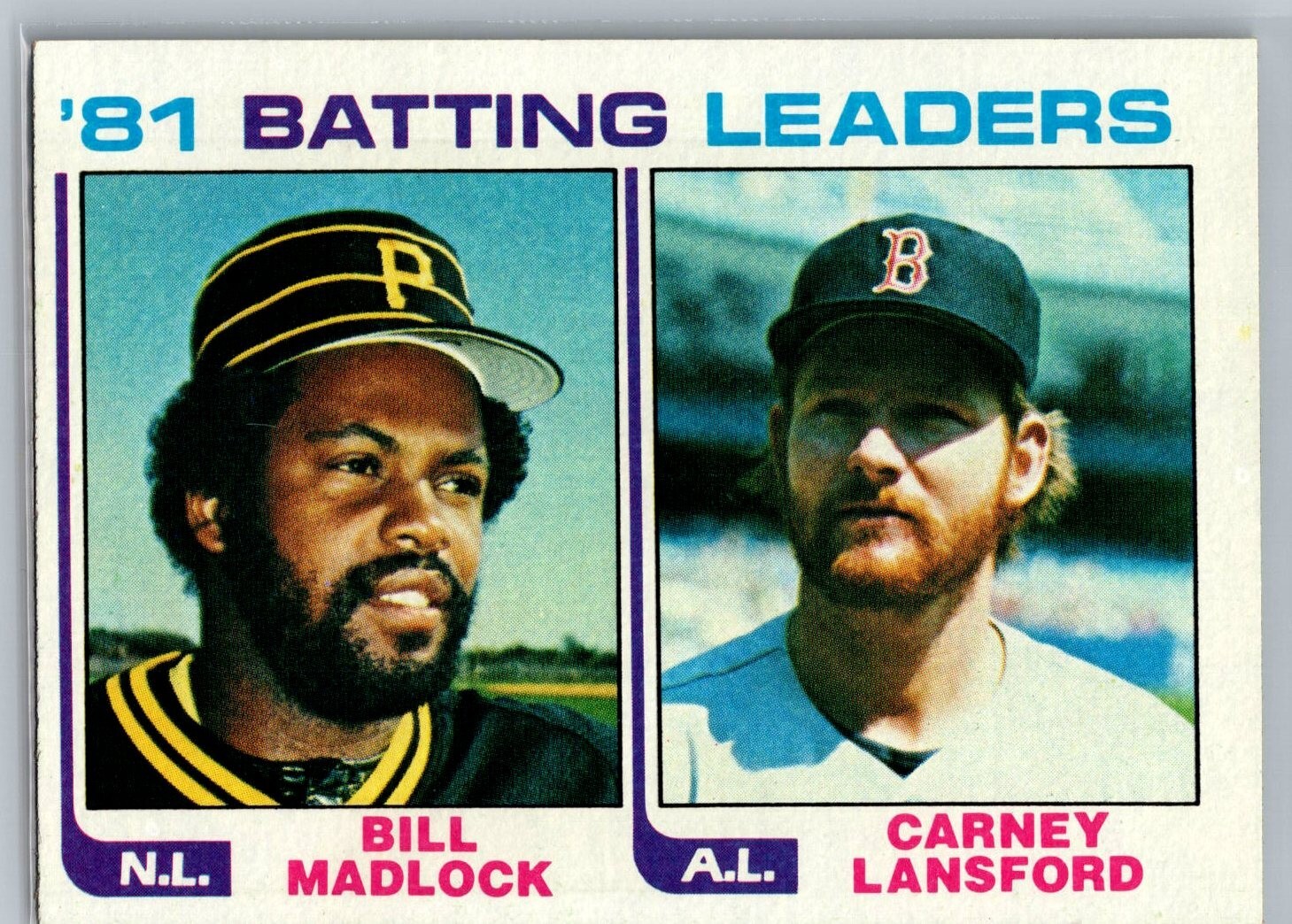 1982 Topps '81 Batting Leaders Baseball Card #161 FREE SHIPPING Bill Madlock