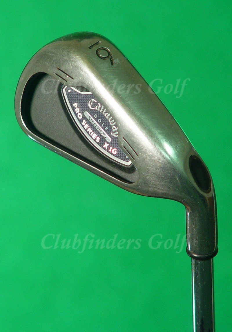 【希少】キャロウェイ　STEELHEAD X-16 レフティ　アイアン6本 Callaway Steelhead X-16 Pro Series 6 Iron Extra Stiff